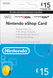 £15 Nintendo eShop card