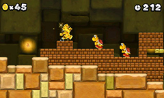 New Super Mario Bros. 2 Golden Flower Mario Gameplay