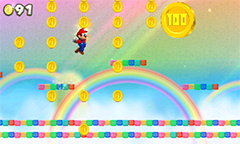 New Super Mario Bros. 2 Rainbow Course Gameplay