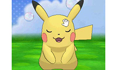 Pokemon Amie Pikachu