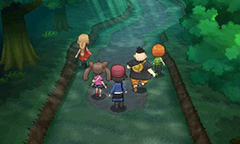 Pokemon X and Y Friends Walking