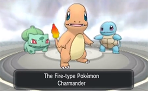 Pokemon X/Y - Bulbasaur, Charmander, and Squirtle