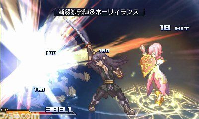 Project X Zone gameplay