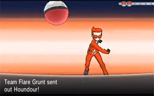 Team Flare grunt from Pokemon X and Pokemon Y