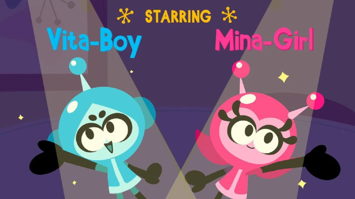 Vita-Boy and Mina-Girl Introduction of Characters