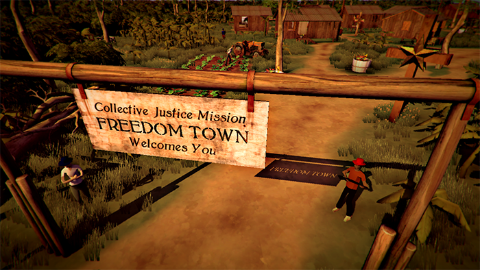 Freedom Town Entrance