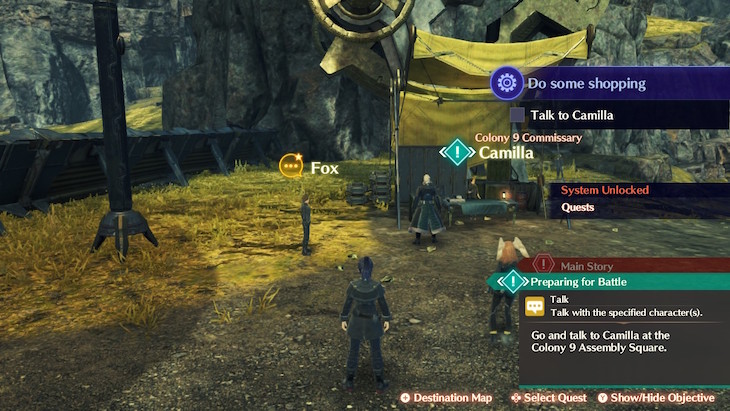Side quests in Xenoblade Chronicles 3